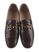 Tod's Embossed Leather Loafers