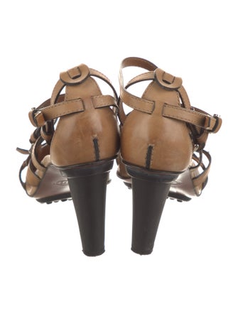 Tod's Leather Gladiator Sandals