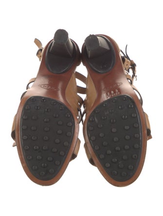 Tod's Leather Gladiator Sandals