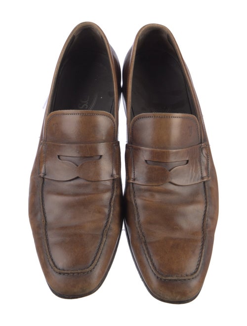 Tod's Leather Dress Loafers