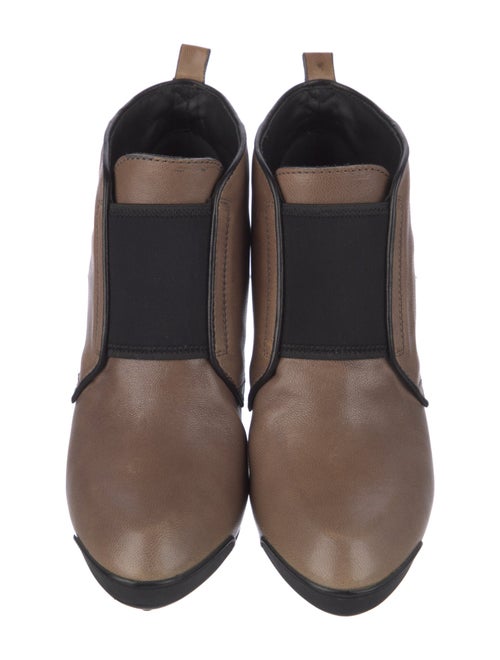 Tod's Leather Colorblock Pattern Mules