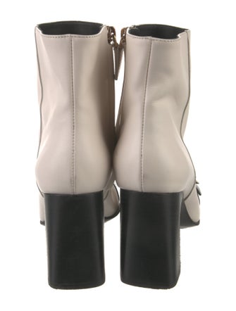 Tod's Leather Colorblock Pattern Boots