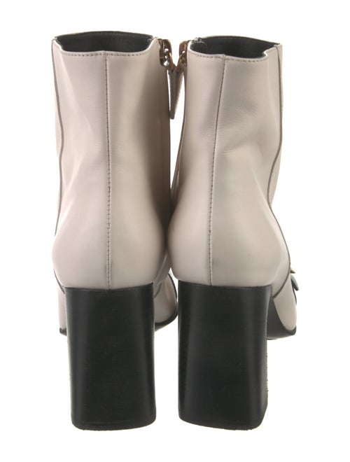 Tod's Leather Colorblock Pattern Boots