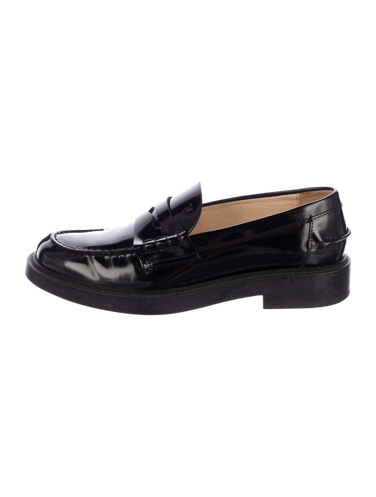 Tod's Patent Leather Loafers