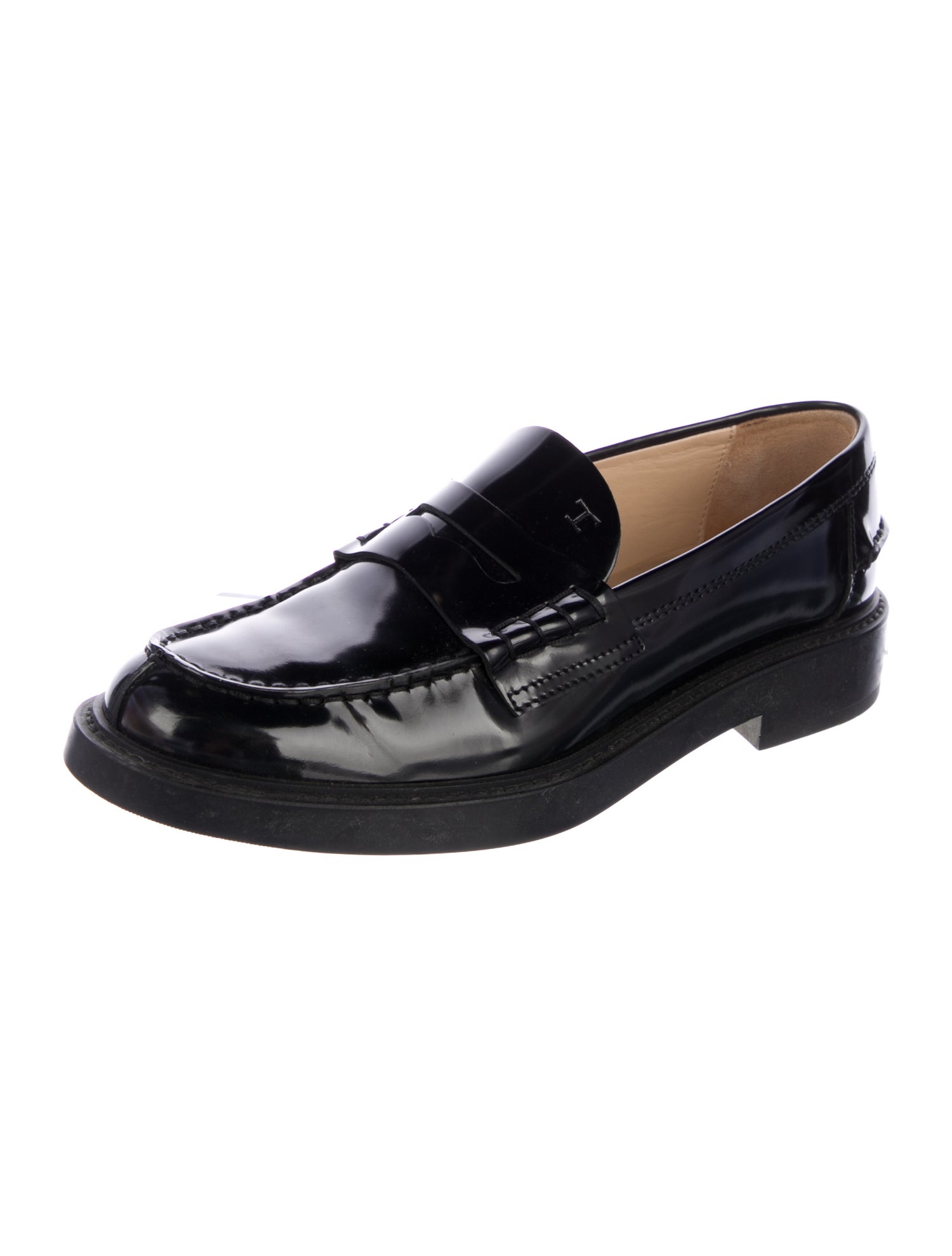 Tod's Patent Leather Loafers