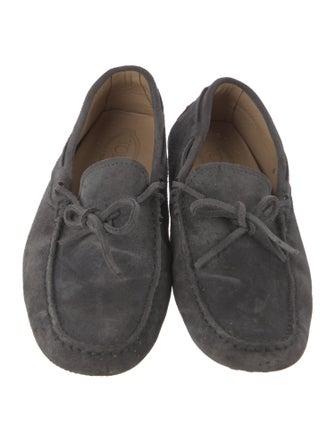 Tod's Suede Bow Accents Drivers