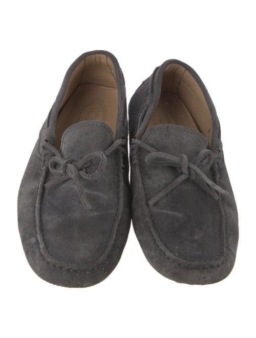 Tod's Suede Bow Accents Drivers