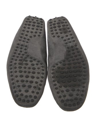 Tod's Suede Bow Accents Drivers