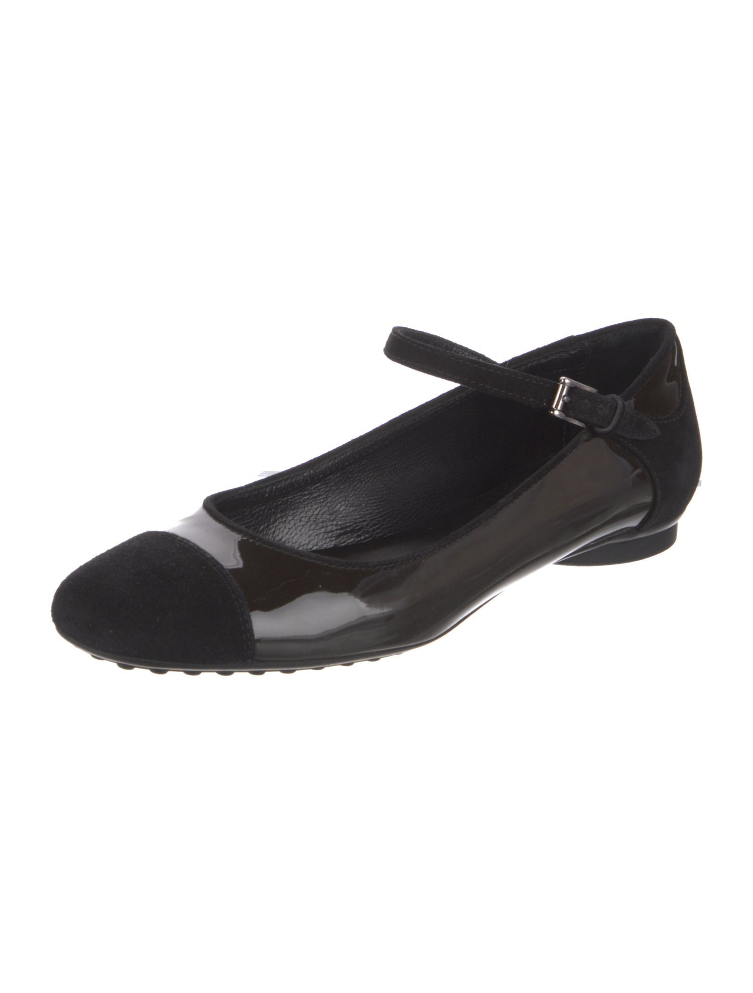 Tod's Patent Leather Mary Jane Flats