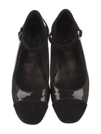 Tod's Patent Leather Mary Jane Flats