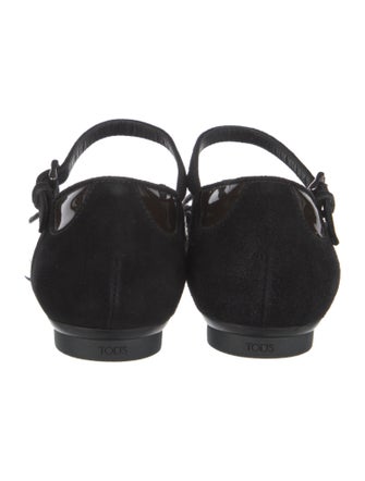 Tod's Patent Leather Mary Jane Flats