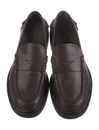 Tod's Leather Dress Loafers