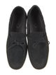 Tod's Suede Bow Accents Boat Shoes
