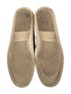 Tod's Suede Bow Accents Boat Shoes