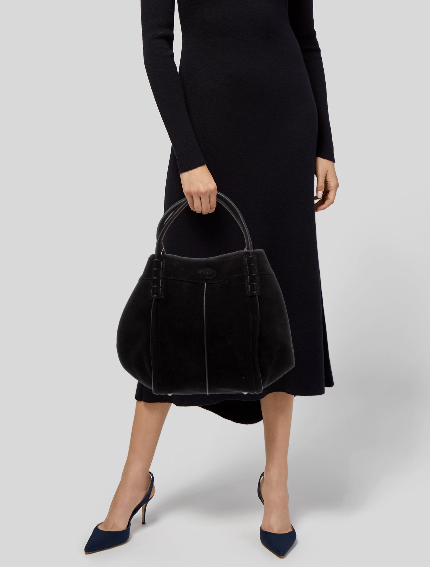 Tod's Suede Evening Bag