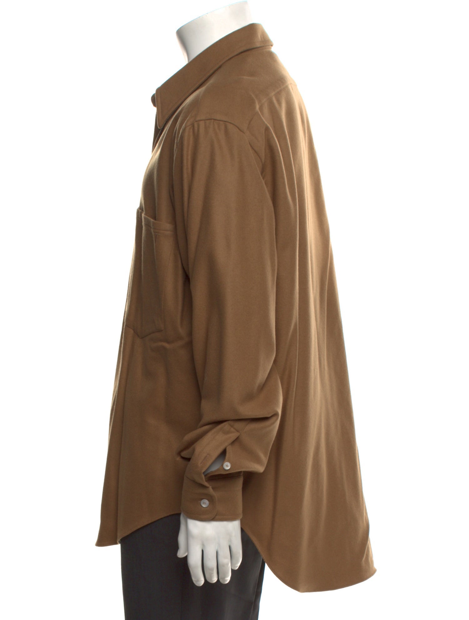 Tod's Virgin Wool Long Sleeve Shirt w/ Tags