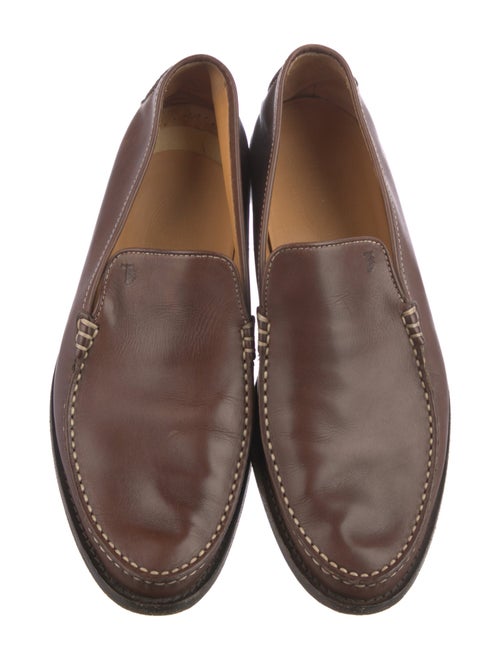 Tod's Leather Dress Loafers