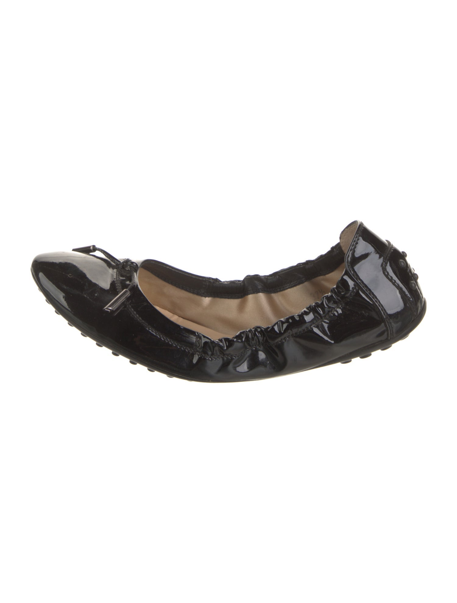 Tod's Patent Leather Ballet Flats