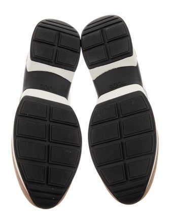 Tod's Leather Colorblock Pattern Sneakers