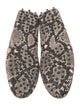Tod's Snakeskin Animal Print Loafers