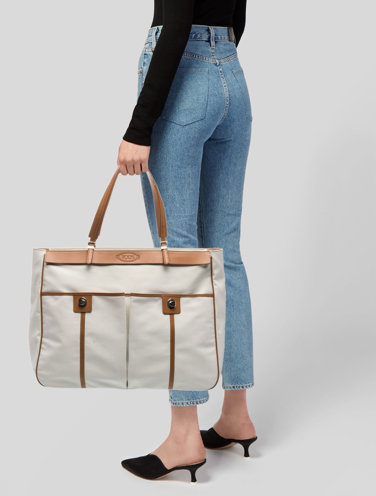 Tod's Nylon Tote Vintage