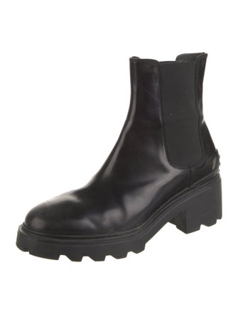 Tod's Patent Leather Chelsea Boots