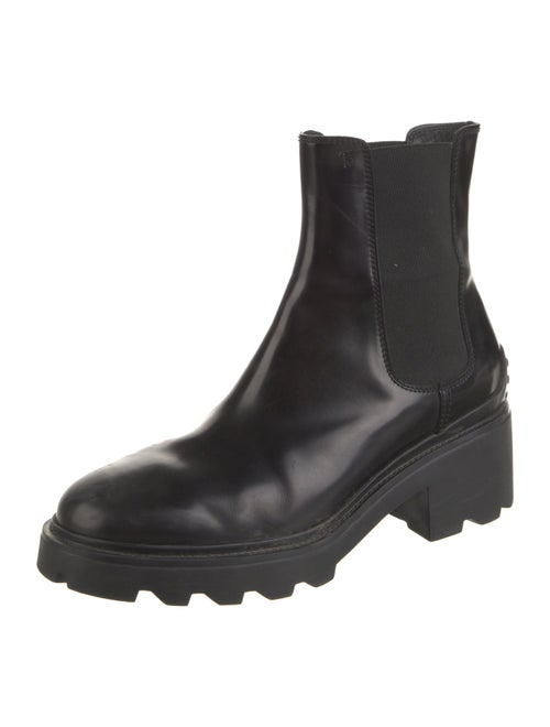 Tod's Patent Leather Chelsea Boots