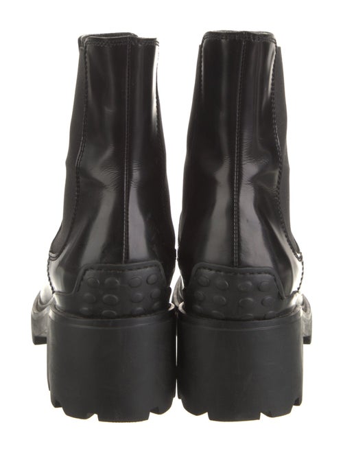 Tod's Patent Leather Chelsea Boots