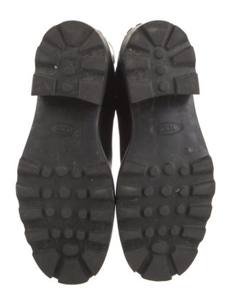 Tod's Patent Leather Chelsea Boots