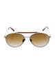 Tod's Aviator Gradient Sunglasses