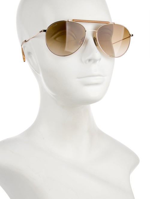 Tod's Aviator Gradient Sunglasses