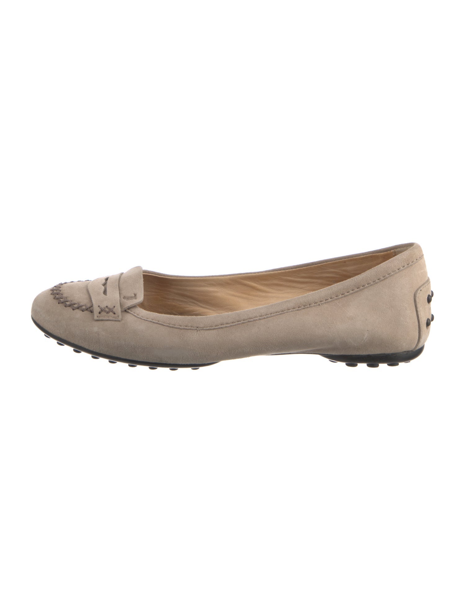 Tod's Suede Ballet Flats