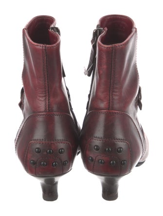 Tod's Leather Moto Boots