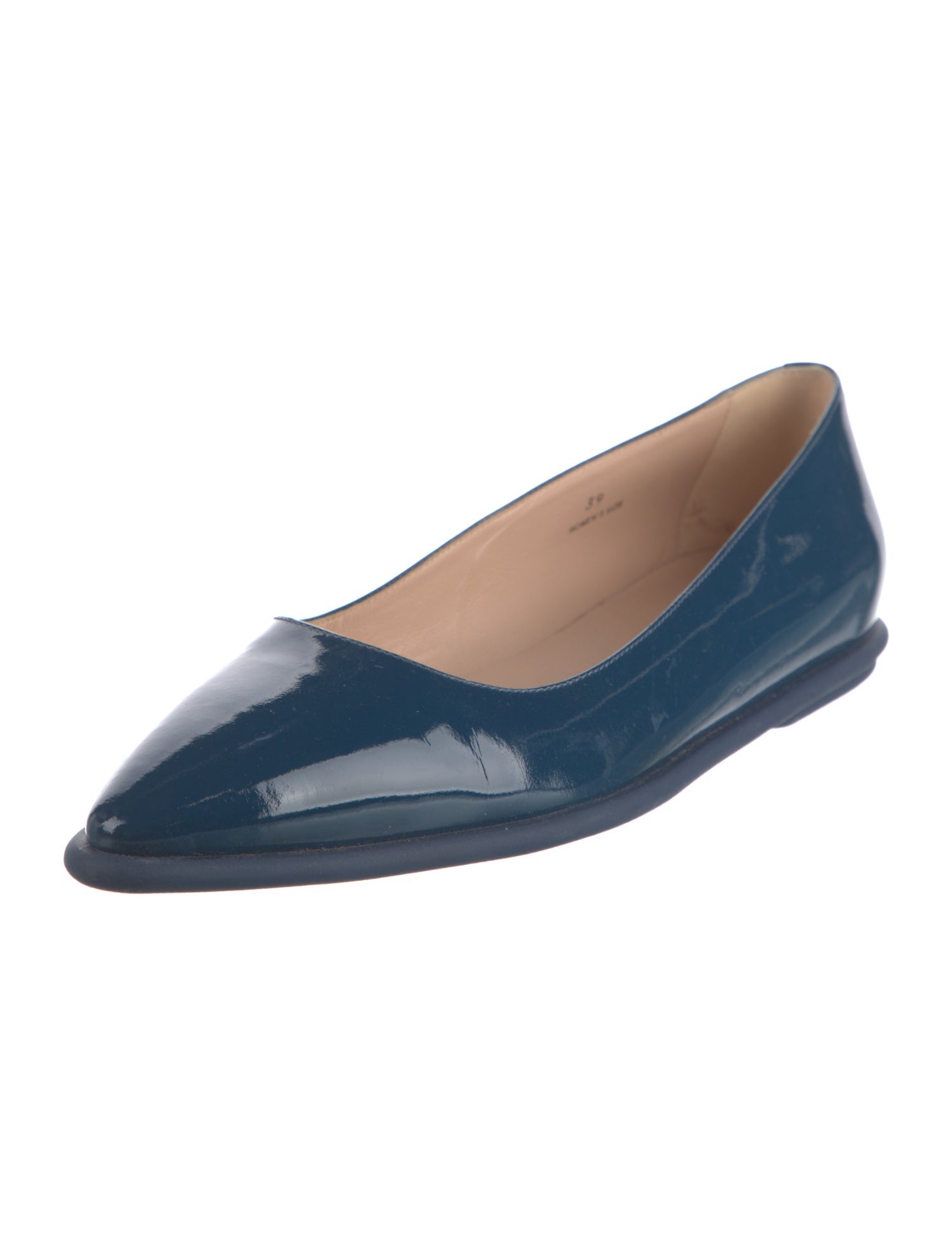 Tod's Patent Leather Flats