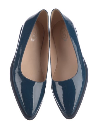 Tod's Patent Leather Flats