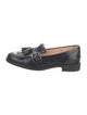 Tod's Leather Tassel Accents Loafers