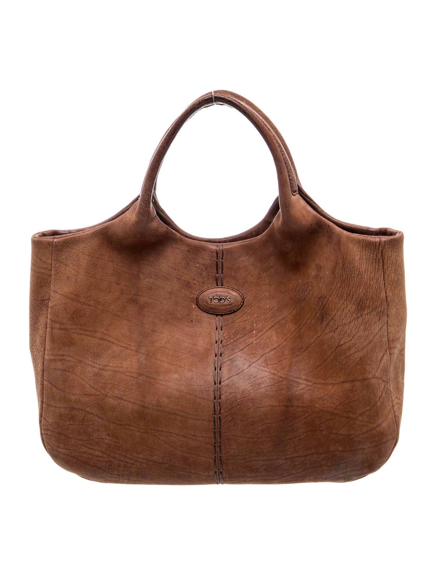 Tod's Suede Top Handle Bag