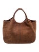 Tod's Suede Top Handle Bag