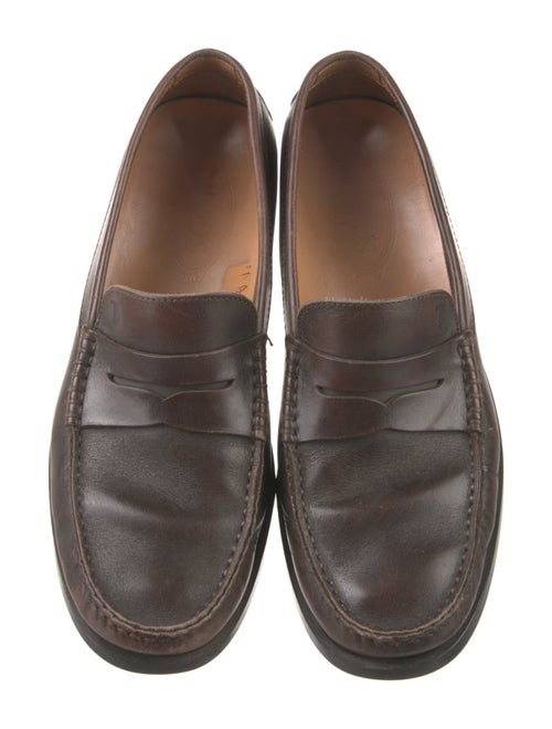 Tod's Leather Dress Loafers