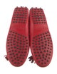 Tod's Leather Lasercut Accents Loafers