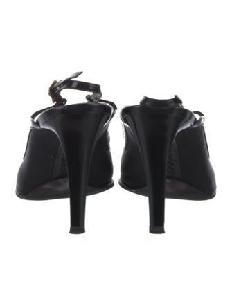 Tod's Suede Slingback Pumps