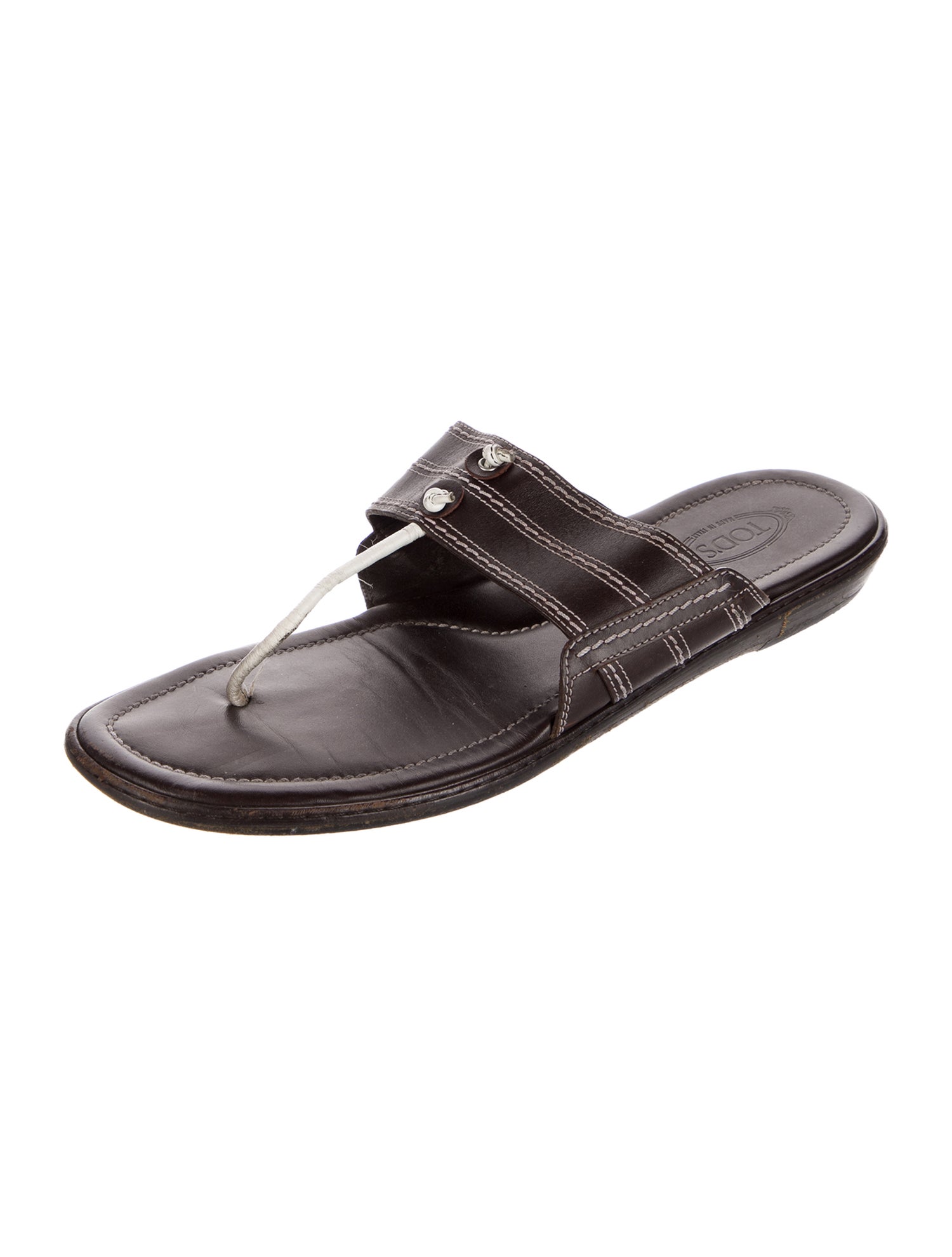 Tod's Leather Slides