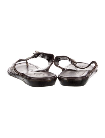 Tod's Leather Slides