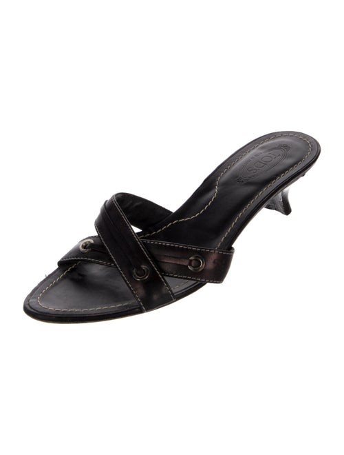 Tod's Leather Slides