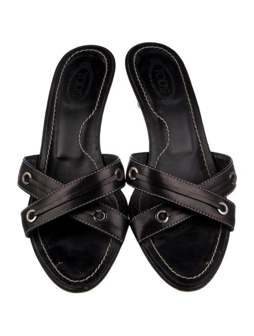 Tod's Leather Slides