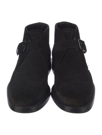 Tod's Suede Lace-Up Boots