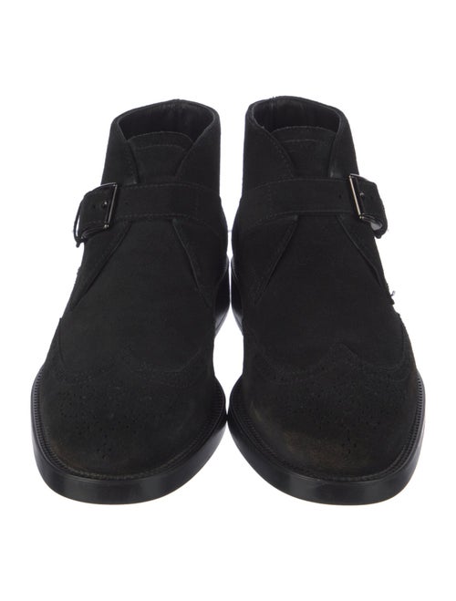 Tod's Suede Lace-Up Boots