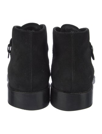 Tod's Suede Lace-Up Boots