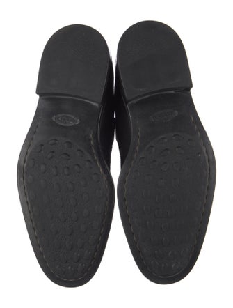 Tod's Suede Lace-Up Boots