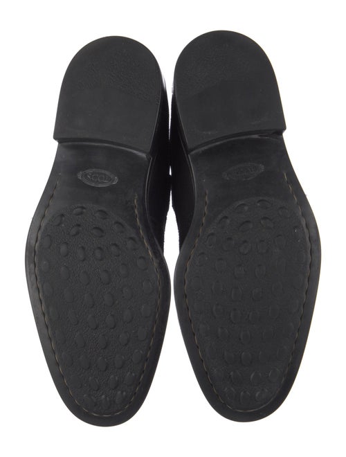 Tod's Suede Lace-Up Boots